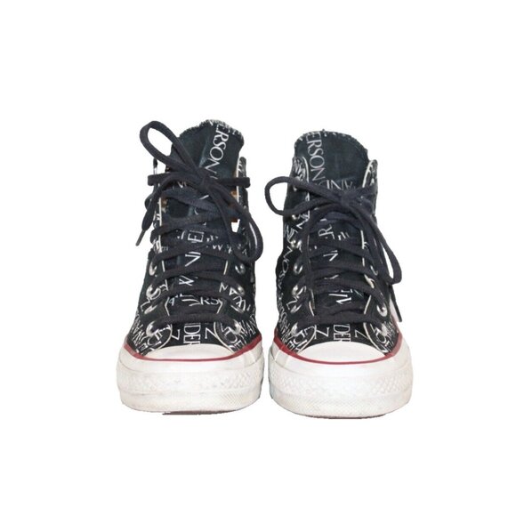 Converse Chuck 70 Hi Grid JW Anderson Black Insign Mens 5 Sneakers 160807C - Picture 4 of 11